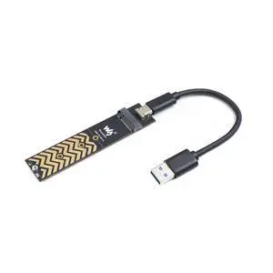 USB-C Adapter for NGFF SSD, USB3.2 Gen2 Type-C, Up to 6 Gbps/S Theoretical Data Rate USB-C Adapter for NGFF SSD, USB3.2 Gen2 Type-C, Up to 6 Gbps/S Theoretical Data Rate
