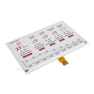 Tri-color 7.5inch E-ink Raw Display Panel 800×480 E-paper Electronic Screen Red/Black/White Three-Color for Raspberry Pi/Jetson Nano without PCB Tri-color 7.5inch E-ink Raw Display Panel 800×480 E-paper Electronic Screen Red/Black/White Three-Color for Raspberry Pi/Jetson Nano without PCB