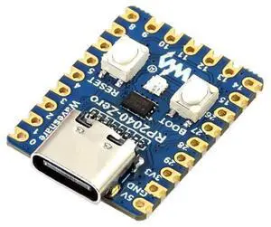 RP2040-Zero Based On Raspberry Pi Microcontroller RP2040, Low-Cost, High-Performance Pico-Like MCU Board, USB-C Connector with Pre-soldered Header RP2040-Zero Based On Raspberry Pi Microcontroller RP2040, Low-Cost, High-Performance Pico-Like MCU Board, USB-C Connector with Pre-soldered Header