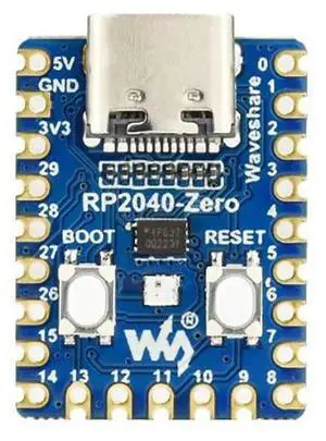 RP2040-Zero Based On for Raspberry Pi Microcontroller RP2040 Low-Cost High-Performance Pico-Like MCU Board USB-C Connector RP2040-Zero Based On for Raspberry Pi Microcontroller RP2040 Low-Cost High-Performance Pico-Like MCU Board USB-C Connector