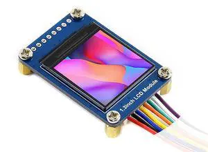 1.3 Inch LCD Display Module for Raspberry Pi 4B+ 4B 3B+ 3B 2B+ Zero W WH 2W /Arduino/STM32 240x240 IPS Screen ST7789 Driver 1.3 Inch LCD Display Module for Raspberry Pi 4B+ 4B 3B+ 3B 2B+ Zero W WH 2W /Arduino/STM32 240x240 IPS Screen ST7789 Driver