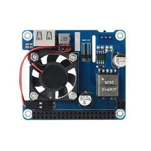 Power Over Ethernet HAT (Type C) for Raspberry Pi 3B+/4B, 802.3af/at Compliant Power-Sourcing Equipment Required High Power 12V 2A& 5V 4A Power Over Ethernet HAT (Type C) for Raspberry Pi 3B+/4B, 802.3af/at Compliant Power-Sourcing Equipment Required High Power 12V 2A& 5V 4A