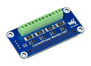 4-ch Current/Voltage/Power Monitor HAT for Raspberry Pi, I2C/SMBus Interface, Easy to Monitor Each Channel's Current, Voltage, and Power Consumption 4-ch Current/Voltage/Power Monitor HAT for Raspberry Pi, I2C/SMBus Interface, Easy to Monitor Each Channel's Current, Voltage, and Power Consumption