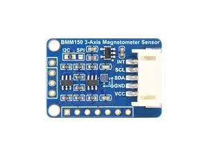 BMM150 3-Axis Magnetometer Sensor for Raspberry Pi & ESP32, Digital Compass, I2C/SPI Interface, 3.3V/5V Compatible, Robotics & Navigation BMM150 3-Axis Magnetometer Sensor for Raspberry Pi & ESP32, Digital Compass, I2C/SPI Interface, 3.3V/5V Compatible, Robotics & Navigation