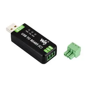 USB to RS485 Converter Adapter, Industrial Isolated USB RS485 Serial Converter with FT232RNL Chip, TVS ESD Protection, Bidirectional Communication for Windows Linux Mac Android USB to RS485 Converter Adapter, Industrial Isolated USB RS485 Serial Converter with FT232RNL Chip, TVS ESD Protection, Bidirectional Communication for Windows Linux Mac Android