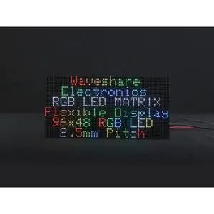 RGB Full-Color LED Matrix Panel for Raspberry Pi 4B+ 4B 3B+ 3B 2B+ Zero W WH Pico ESP32 Ardui 2.5mm Pitch 64×32 Pixels RGB Full-Color LED Matrix Panel for Raspberry Pi 4B+ 4B 3B+ 3B 2B+ Zero W WH Pico ESP32 Ardui 2.5mm Pitch 64×32 Pixels