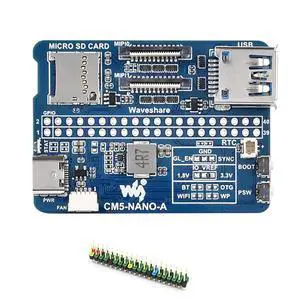 CM5-NANO-A Nano Base Board for Raspberry Pi Compute Module 5 | Compact CM5-Compatible GPIO, USB 3.2, MIPI Interfaces | Evaluation & Integration Board for CM5 Lite/eMMC CM5-NANO-A Nano Base Board for Raspberry Pi Compute Module 5 | Compact CM5-Compatible GPIO, USB 3.2, MIPI Interfaces | Evaluation & Integration Board for CM5 Lite/eMMC