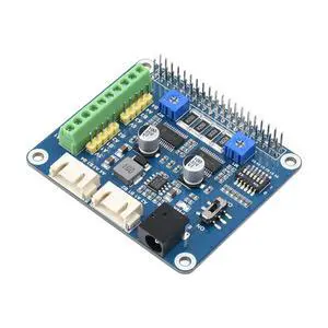 HRB8825 Stepper Motor HAT Compatible Raspberry Pi Series Board/Jetson Nano, Drives Two Stepper Motors, 6 Available Microstepping Modes HRB8825 Stepper Motor HAT Compatible Raspberry Pi Series Board/Jetson Nano, Drives Two Stepper Motors, 6 Available Microstepping Modes