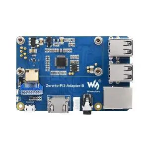 Raspberry Pi Zero 2W to 3B Adapter, Use Zero 2W to Replace Raspberry Pi 3 Model B/B+ Raspberry Pi Zero 2W to 3B Adapter, Use Zero 2W to Replace Raspberry Pi 3 Model B/B+