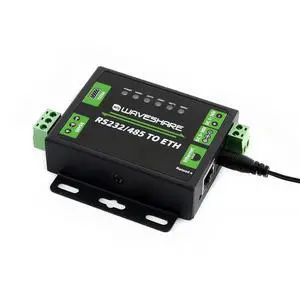RS485 to Ethernet Converter Industrial RS232/RS485 to RJ45 Converer Dual Serial Ports Bi-Directional Rransparent Data Transmission RS485 to Ethernet Converter Industrial RS232/RS485 to RJ45 Converer Dual Serial Ports Bi-Directional Rransparent Data Transmission