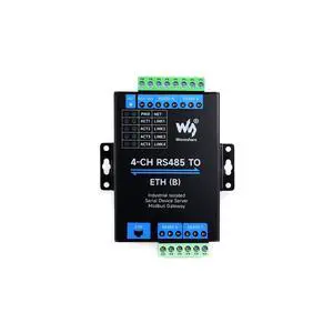 Industrial Isolated USB to 4-Ch RS485 Converter (B) Onboard CH344L Multi Protection Multi-OS Support Transmission Distance Up to 1.2km Industrial Isolated USB to 4-Ch RS485 Converter (B) Onboard CH344L Multi Protection Multi-OS Support Transmission Distance Up to 1.2km