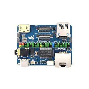Nano Base Board for Raspberry Pi Compute Module 5, CM5 Mini Expansion Board with Pre-Soldered Header, 4K HDMI, USB 3.2, Gigabit Ethernet, Dual MIPI, PCIe, 40PIN GPIO Nano Base Board for Raspberry Pi Compute Module 5, CM5 Mini Expansion Board with Pre-Soldered Header, 4K HDMI, USB 3.2, Gigabit Ethernet, Dual MIPI, PCIe, 40PIN GPIO