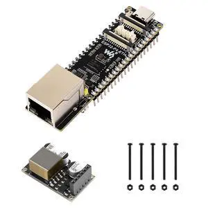 ESP32-P4 PoE Ethernet Dev Board, 100Mbps RJ45 + PoE Power, USB-C Power Option, RISC-V MCU, 32MB PSRAM + 32MB Flash, MIPI-CSI/DSI, USB 2.0 OTG HS, 40-Pin Header, TF Slot ESP32-P4 PoE Ethernet Dev Board, 100Mbps RJ45 + PoE Power, USB-C Power Option, RISC-V MCU, 32MB PSRAM + 32MB Flash, MIPI-CSI/DSI, USB 2.0 OTG HS, 40-Pin Header, TF Slot