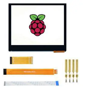 3.5 Inch DSI IPS LCD Touchscreen Monitor, 640×480 Capacitive 5-Point Touch, Plug-and-Play DSI Display Compatible with Raspberry Pi Boards, Compact Touch Screen for DIY Electronics & Pi Projects 3.5 Inch DSI IPS LCD Touchscreen Monitor, 640×480 Capacitive 5-Point Touch, Plug-and-Play DSI Display Compatible with Raspberry Pi Boards, Compact Touch Screen for DIY Electronics & Pi Projects