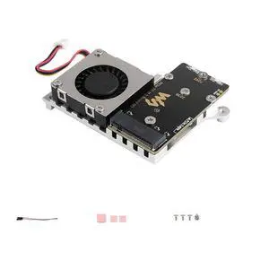 PCIe to M.2 Adapter Board (E) for Raspberry Pi 5 Fits 2242/2230 Size NVMe Protocol M.2 SSD, High-Speed Reading/Writing for Raspberry Pi 5 NVMe with Cooling Fan 8Gbps Data Rate PCIe to M.2 Adapter Board (E) for Raspberry Pi 5 Fits 2242/2230 Size NVMe Protocol M.2 SSD, High-Speed Reading/Writing for Raspberry Pi 5 NVMe with Cooling Fan 8Gbps Data Rate