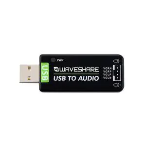 USB Sound Card USB Audio Module Onboard Microphone for Raspberry Pi/Jetson Nano Driver-Free Plug and Play External Audio Converter USB Sound Card USB Audio Module Onboard Microphone for Raspberry Pi/Jetson Nano Driver-Free Plug and Play External Audio Converter