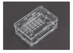 for Raspberry Pi 5 Clear Acrylic Case Transparent Case Supports Installing with Official Active Cooler for Raspberry Pi 5 Clear Acrylic Case Transparent Case Supports Installing with Official Active Cooler