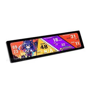 11.9 Inch IPS Display 320×1480 Toughened Glass Panel PC Touch Monitor for Raspberry Pi/Jetson Nano/PC HDMI Interface Hi-Fi Speaker with Metal Case 11.9 Inch IPS Display 320×1480 Toughened Glass Panel PC Touch Monitor for Raspberry Pi/Jetson Nano/PC HDMI Interface Hi-Fi Speaker with Metal Case