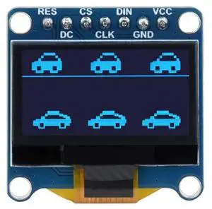 0.96 Inch OLED Display Module for Raspberry Pi 4B+ 4B 3B+ 3B 2B+ Zero W WH 2W Ardui STM32 28×64 SPI / I2C Communication Yellow & Blue Color (Blue) 0.96 Inch OLED Display Module for Raspberry Pi 4B+ 4B 3B+ 3B 2B+ Zero W WH 2W Ardui STM32 28×64 SPI / I2C Communication Yellow & Blue Color (Blue)