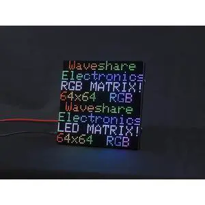 RGB Full-Color LED Matrix Panel, 64×64 RGB LED Matrix Panel - 2mm Pitch for for Raspberry Pi 4B+ 4B 3B+ 3B 2B+ Zero W WH 2 W Pico ESP32 Ardui Adjustable Brightness RGB Full-Color LED Matrix Panel, 64×64 RGB LED Matrix Panel - 2mm Pitch for for Raspberry Pi 4B+ 4B 3B+ 3B 2B+ Zero W WH 2 W Pico ESP32 Ardui Adjustable Brightness
