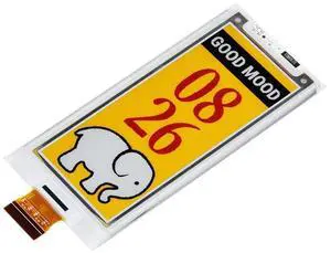 3inch E-Paper (G) Raw Display Panel, 400 × 168 E-Ink Screen, SPI Interface 3inch E-Paper (G) Raw Display Panel, 400 × 168 E-Ink Screen, SPI Interface