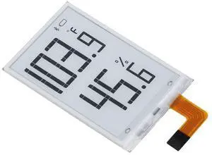 1.9inch Segment E-Paper Raw Panel Display Module, 91 Segments, I2C Interface, Support Partial Refresh, Humidifier, Digital Meter 1.9inch Segment E-Paper Raw Panel Display Module, 91 Segments, I2C Interface, Support Partial Refresh, Humidifier, Digital Meter