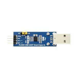 PL2303 USB to UART (TTL) Communication Module V2, Compatible with 1.8V/2.5V/3.3V/5V Logic Level, USB-A Interface PL2303 USB to UART (TTL) Communication Module V2, Compatible with 1.8V/2.5V/3.3V/5V Logic Level, USB-A Interface