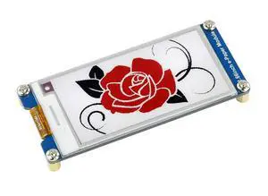 2.66inch E-Paper E-Ink Display Module (B) for Raspberry Pi/Jetson Nano, 296×152 Pixels, SPI Interface,Red/Black/White Three-Color 2.66inch E-Paper E-Ink Display Module (B) for Raspberry Pi/Jetson Nano, 296×152 Pixels, SPI Interface,Red/Black/White Three-Color