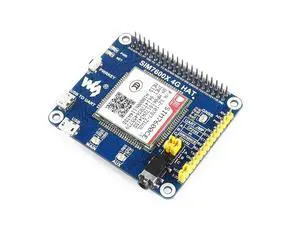 4G/3G/2G/GSM/GPRS/GNSS HAT for Raspberry Pi/Jetson Nano Based SIM7600G-H Support LTE CAT4 for Dial-up, Phone Call, SMS, MMS, Mail, TCP, UDP, DTMF, HTTP, FTP Global Position 4G/3G/2G/GSM/GPRS/GNSS HAT for Raspberry Pi/Jetson Nano Based SIM7600G-H Support LTE CAT4 for Dial-up, Phone Call, SMS, MMS, Mail, TCP, UDP, DTMF, HTTP, FTP Global Position