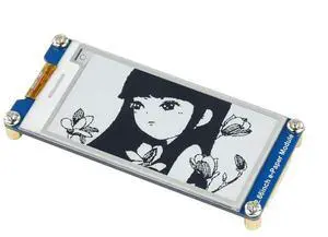 2.66inch E-Paper E-Ink Display HAT for Raspberry Pi/Jetson Nano, 296×152 Pixels e-Paper Module, Black/White Dual-Color, SPI Interface 2.66inch E-Paper E-Ink Display HAT for Raspberry Pi/Jetson Nano, 296×152 Pixels e-Paper Module, Black/White Dual-Color, SPI Interface