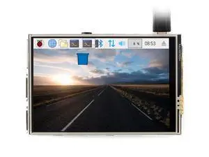 3.5 inch Resistive Touch Screen TFT LCD XPT2046 480x320 125MHz High-Speed SPI Supports FBCP Software Driver for Any Revision of Raspberry Pi (Directly-pluggable) 3.5 inch Resistive Touch Screen TFT LCD XPT2046 480x320 125MHz High-Speed SPI Supports FBCP Software Driver for Any Revision of Raspberry Pi (Directly-pluggable)
