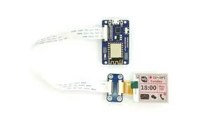 1.54 Inch E-Ink Display Module Three-Color Resolution 200x200 E-Paper Electronic Screen Panel SPI Interface with ESP8266 WiFi Driver Board for Raspberry Pi/STM32/Nucleo/Jetson Nano 1.54 Inch E-Ink Display Module Three-Color Resolution 200x200 E-Paper Electronic Screen Panel SPI Interface with ESP8266 WiFi Driver Board for Raspberry Pi/STM32/Nucleo/Jetson Nano