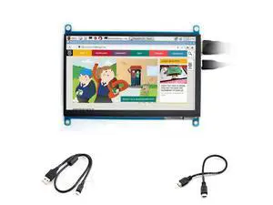 7inch HDMI LCD (H) 1024x600 Monitor IPS Screen Capacitive Touch Display Supports Raspberry Pi Jetson Nano BeagleBone Black Banana Pi & Microsoft XBOX360, Sony PS4,Nintendo Switch 7inch HDMI LCD (H) 1024x600 Monitor IPS Screen Capacitive Touch Display Supports Raspberry Pi Jetson Nano BeagleBone Black Banana Pi & Microsoft XBOX360, Sony PS4,Nintendo Switch