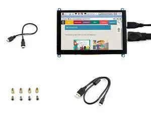 Capacitive Touch 5inch Raspberry pi LCD HDMI Display Module 800 * 480 High Resolution HDMI Interface Screen Supports Multi Mini-PCs Multi Systems Capacitive Touch 5inch Raspberry pi LCD HDMI Display Module 800 * 480 High Resolution HDMI Interface Screen Supports Multi Mini-PCs Multi Systems