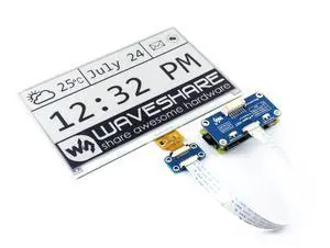 7.5inch E-Paper Display HAT Module 800x480 E-Ink Electronic Paper Screen with Embedded Controller for Raspberry Pi/Arduino/STM32/Jetson Nano 7.5inch E-Paper Display HAT Module 800x480 E-Ink Electronic Paper Screen with Embedded Controller for Raspberry Pi/Arduino/STM32/Jetson Nano