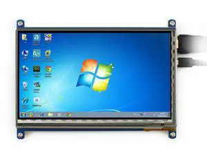 7inch HDMI LCD for Raspberry pi Capacitive Touch Screen Display 1024 * 600 Resolution Supports Various Systems for Raspberry pi/BeagleBone Black/Banana Pi with Bicolor Holder Case 7inch HDMI LCD for Raspberry pi Capacitive Touch Screen Display 1024 * 600 Resolution Supports Various Systems for Raspberry pi/BeagleBone Black/Banana Pi with Bicolor Holder Case