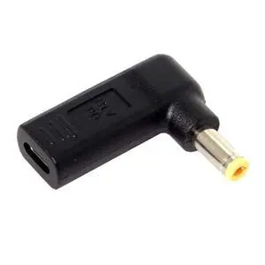 USB C to DC 20V 5.5x2.5mm PD 65W Emulator Trigger 90 Degree Angled Converter Adapter USB C to DC 20V 5.5x2.5mm PD 65W Emulator Trigger 90 Degree Angled Converter Adapter