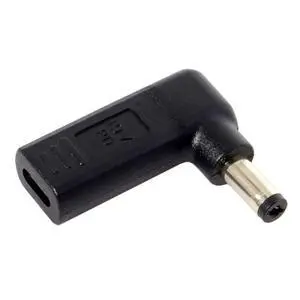 CY USB 3.1 Type C USB-C to Rectangle DC Plug 5.5mmx2.1mm Adapter PD Emulator Trigger 90 Degree Angled for Laptop Tablet (5.5x2.1MM) CY USB 3.1 Type C USB-C to Rectangle DC Plug 5.5mmx2.1mm Adapter PD Emulator Trigger 90 Degree Angled for Laptop Tablet (5.5x2.1MM)