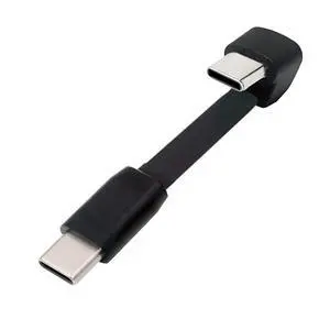 2.5 Inch USB C Short Flat Cable,USB 2.0 Type C Male to Female 180 Degree Angled PD 65W Fast Charge Data Extension Cable 64MM 2.5 Inch USB C Short Flat Cable,USB 2.0 Type C Male to Female 180 Degree Angled PD 65W Fast Charge Data Extension Cable 64MM