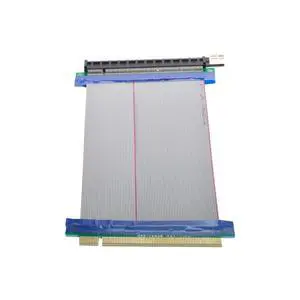 PCI-E Express 16X to 16x Male to Female Riser Extender Card Ribbon Cable 20cm PCI-E Express 16X to 16x Male to Female Riser Extender Card Ribbon Cable 20cm