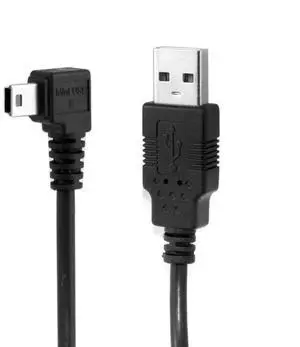 Mini USB Cable USB 2.0 Male to Mini USB 5 Pin Male 90 Degree Left Angled Charging Data Transfer Extension Cable 5.0M for Dash Cam/GPS/Microphone Mini USB Cable USB 2.0 Male to Mini USB 5 Pin Male 90 Degree Left Angled Charging Data Transfer Extension Cable 5.0M for Dash Cam/GPS/Microphone