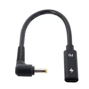 USB C to DC 20V 4.0x1.7mm PD 65W Charge Cable for Laptop USB C to DC 20V 4.0x1.7mm PD 65W Charge Cable for Laptop