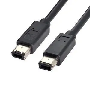 70.87 Inch FireWire Cable,IEEE 1394a 6Pin to 6Pin IEEE 1394a Firewire 400 to 400 Cable for Data Transmission Video Capture Card 70.87 Inch FireWire Cable,IEEE 1394a 6Pin to 6Pin IEEE 1394a Firewire 400 to 400 Cable for Data Transmission Video Capture Card