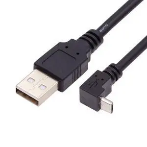 USB to Micro USB Cable,USB 2.0 Male to Micro USB 5Pin Male 90 Degree UP Angled Charge Data Transfer Extension Cable 0.65FT/0.2M USB to Micro USB Cable,USB 2.0 Male to Micro USB 5Pin Male 90 Degree UP Angled Charge Data Transfer Extension Cable 0.65FT/0.2M