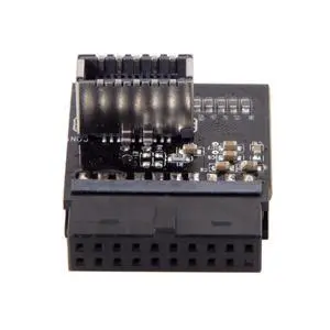 CY USB 3.1 Front Panel Socket to USB 3.0 20Pin Header Male Extension Adapter for Motherboard CY USB 3.1 Front Panel Socket to USB 3.0 20Pin Header Male Extension Adapter for Motherboard