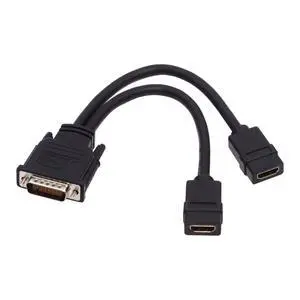 DMS-59Pin 1 to 2 HDMI 1.4 Splitter Extension Cable for PC Graphics Card DMS-59Pin 1 to 2 HDMI 1.4 Splitter Extension Cable for PC Graphics Card