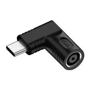 USB C 65W Connector,DC Jack 7.9x5.4mm Input to USB Type C 90 Degree Angled Power Plug Charge Adapter for Laptop Phone USB C 65W Connector,DC Jack 7.9x5.4mm Input to USB Type C 90 Degree Angled Power Plug Charge Adapter for Laptop Phone