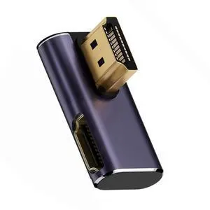 CY HDMI 2.1 Converter Adapter,HDMI Male Right Side to Female 90 Degree Left Angled Low Profile UHD Extension Converter Adapter CY HDMI 2.1 Converter Adapter,HDMI Male Right Side to Female 90 Degree Left Angled Low Profile UHD Extension Converter Adapter