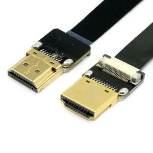 CYFPV HDMI Type A Male to Male HDTV FPC Flat Cable for FPV HDTV Multicopter Aerial Photography 0.2M CYFPV HDMI Type A Male to Male HDTV FPC Flat Cable for FPV HDTV Multicopter Aerial Photography 0.2M