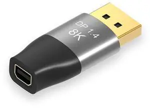 Mini DisplayPort to DisplayPort(Mini DP to DP) Adapter DisplayPort to Mini DisplayPort Converter for PC Laptop TV Monitor Mini DisplayPort to DisplayPort(Mini DP to DP) Adapter DisplayPort to Mini DisplayPort Converter for PC Laptop TV Monitor